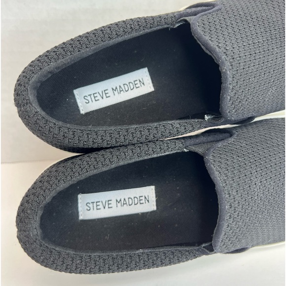 Steve Madden Coulter Womens Knit Mesh Slip on Sneaker Black Sz 8.5M LKNW! No Box - Picture 13 of 16